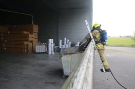 Brandmelding op bedrijventerrein Opmeer