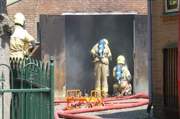 Brand in schuur Schagen