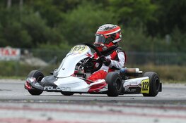 Karttalent Luca Kane Houghton uit Bahrein subliem naar de winst in Genk!