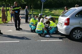 Scooterrijder ernstig gewond bij ongeval Obdam