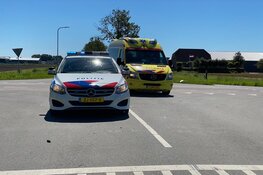 Motorrijder gewond na ongeval in Andijk