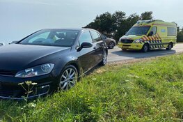 Ongeval met veel schade op de N307 Enkhuizen