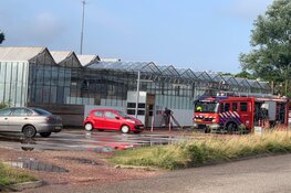 Wateroverlast bij kringloopwinkel in Enkhuizen