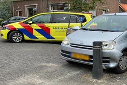 Ongeval op de Wethouder Stapelstraat in Enkhuizen