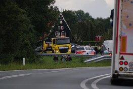 Flinke file na ongeluk op N307 bij Bovenkarspel
