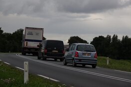 Flinke file na ongeluk op N307 bij Bovenkarspel