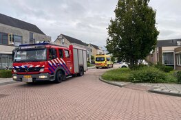 Woningbrand aan de Draak in Medemblik