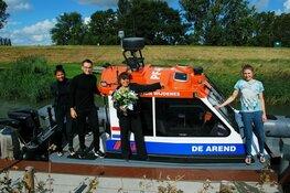 Nieuwe reddingboot van Reddingstation Wijdenes gedoopt en naam onthuld