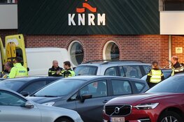 Persoon te water in Enkhuizen