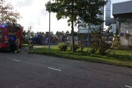 Containerbrand Zwaagdijk-Oost snel onder controle