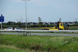 Gewonde bij eenzijdig ongeval op Westfrisiaweg bij Zwaag