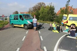 Motorrijder gewond in Ursem