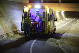 Gewonde fietser aangetroffen in fietstunnel Spierdijk