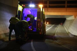 Gewonde fietser aangetroffen in fietstunnel Spierdijk