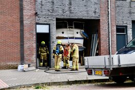 Brand in bedrijf industrieterrein Nibbixwoud