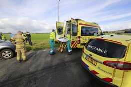 Auto te water gereden in Wognum