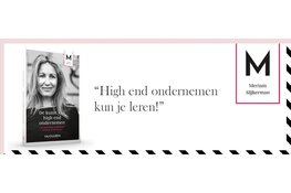 De kunst van het high end ondernemen. Meriam Slijkerman presenteert nieuw boek
