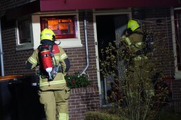 Brand in woning Schellinkhout