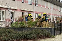 Woningbrand aan de Boedijnhof in Hoorn
