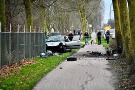 Verdachte gevlucht na ongeval in Midwoud
