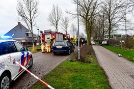 Verdachte gevlucht na ongeval in Midwoud