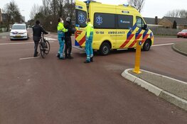 Bromfietser gewond na ongeval in Opmeer