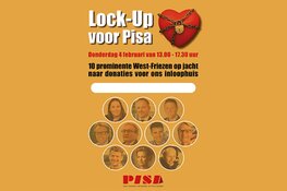 10 bekende West-friezen doen mee aan Lock-Up voor Inloophuis Pisa