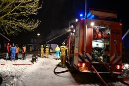 Felle brand bij Rundveemuseum Aartswoud, koeien gered