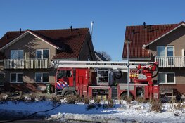 Dakbrand in Bovenkarspel