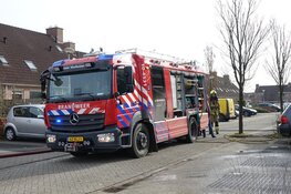 Brand in woning Venhuizen