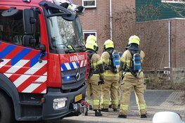 Brand in woning Venhuizen