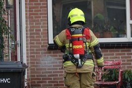 Brand in woning Venhuizen
