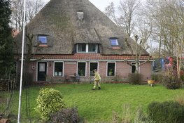Brandje bij stolpboerderij in Obdam