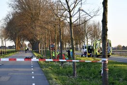 Motorrijder overleden na eenzijdig ongeluk bij Oudendijk