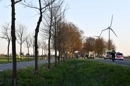 Motorrijder overleden na eenzijdig ongeluk bij Oudendijk