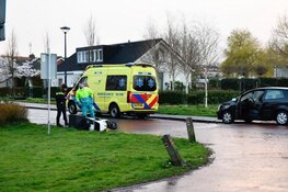 Maaltijdbezorger aangereden in Hoorn
