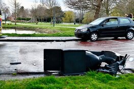 Maaltijdbezorger aangereden in Hoorn