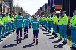 Erehaag voor overleden ambulanceverpleegkundige Chris