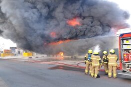 Grote brand in Broek op Langedijk