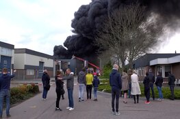 Grote brand in Broek op Langedijk