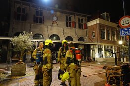 Flinke brand bij restaurant in binnenstad Hoorn