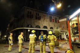 Flinke brand bij restaurant in binnenstad Hoorn