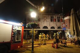 Flinke brand bij restaurant in binnenstad Hoorn