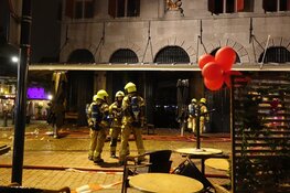 Flinke brand bij restaurant in binnenstad Hoorn