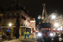 Flinke brand bij restaurant in binnenstad Hoorn