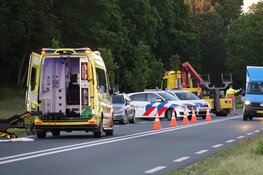 Motorrijder gewond in Venhuizen