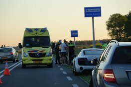 Motorrijder gewond in Venhuizen