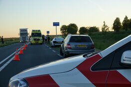 Motorrijder gewond in Venhuizen