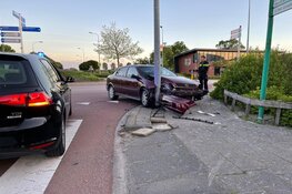 Automobilist onder invloed crasht in Grootebroek