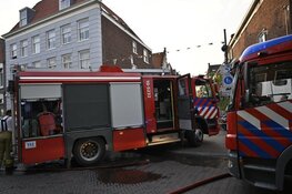 Brandje in Hoorns café
